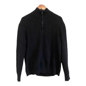 Calvin Klein ribbed 1/4 zip sweater